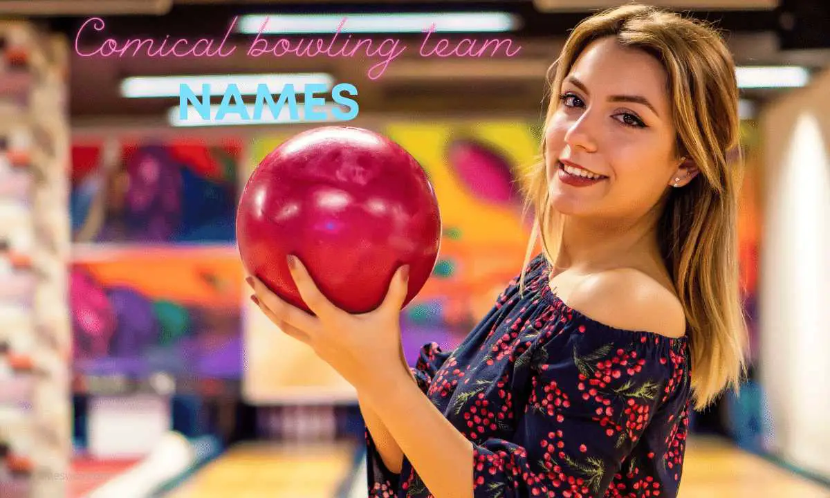 Comical bowling team names