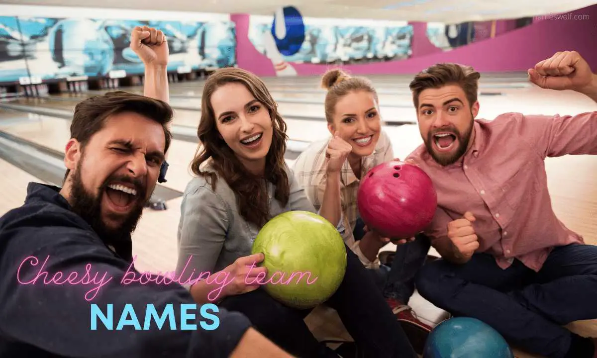 Cheesy bowling team names