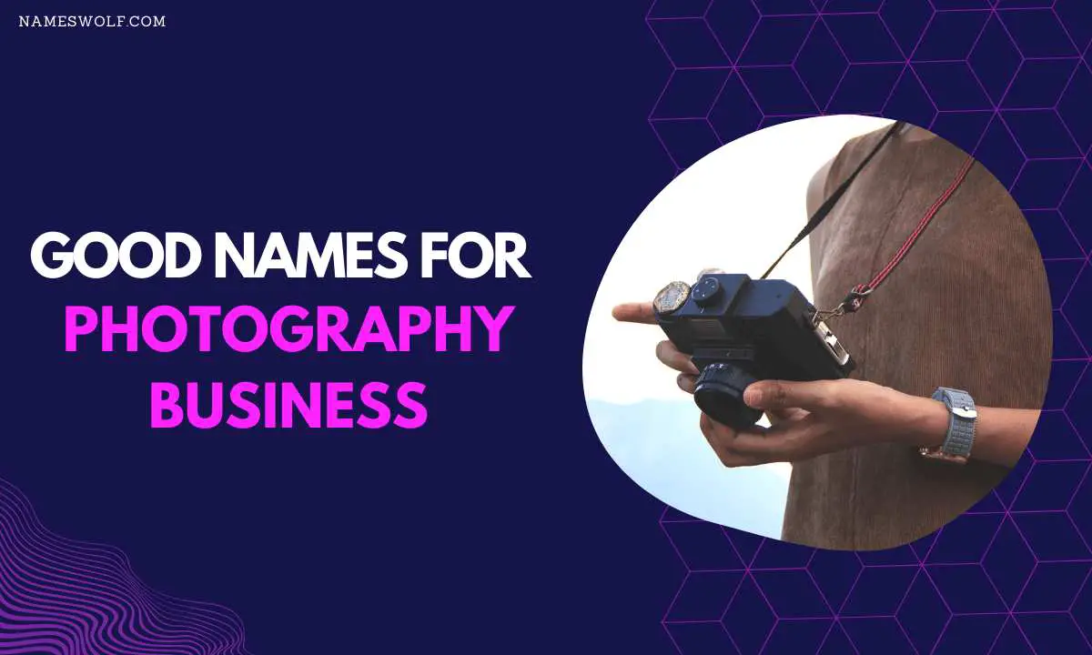 Good names for photography business