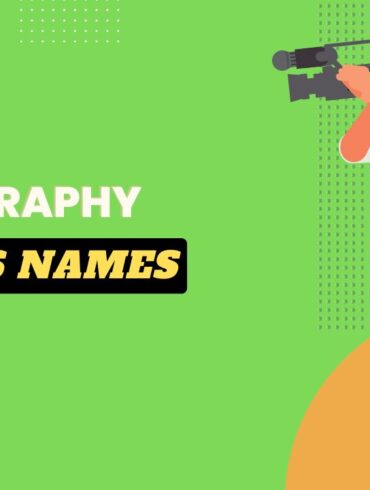 photography business names