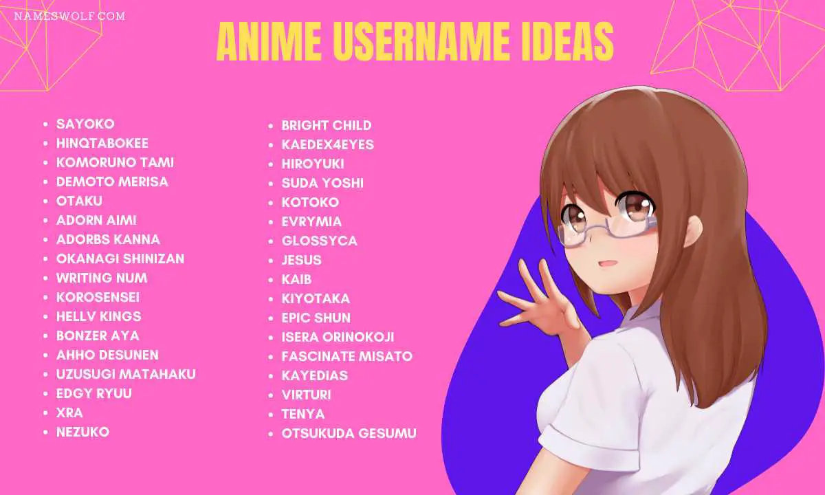 Username ideas Anime Edition fy viral foryoupage 4you f   TikTok