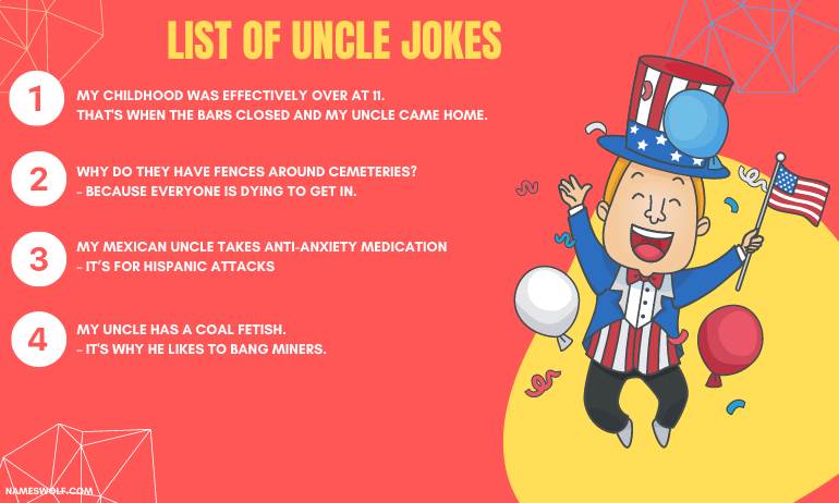 List Of uncle jokes