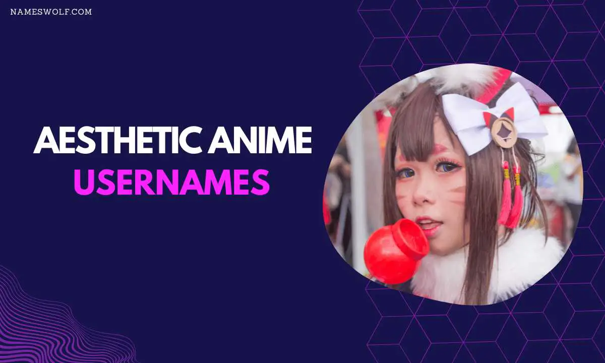 Cool Anime Usernames 8 Million For Instagram  TikTok Stars and More  My  Pets Name