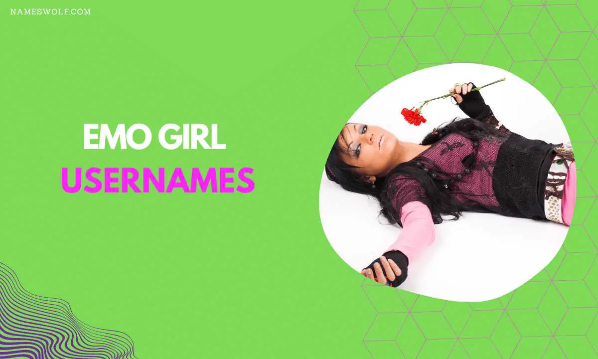 Emo girl usernames