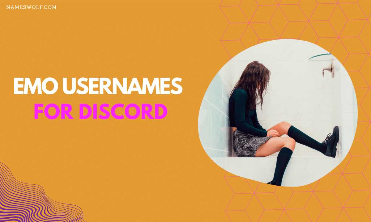 Emo usernames for discord