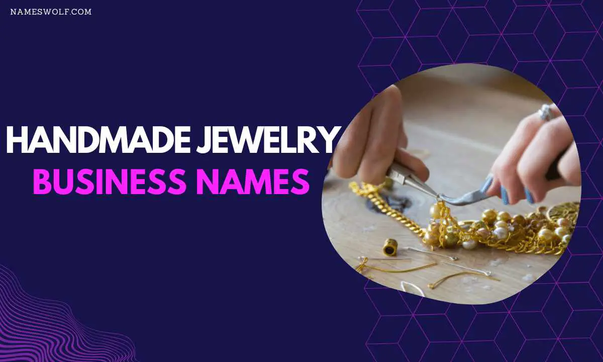 Handmade jewelry business names