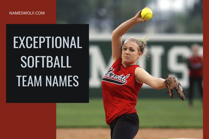 Exceptional Softball Team Names