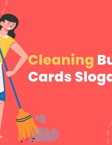 Cleaning Business Cards Slogans