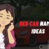 Red Car Names ideas