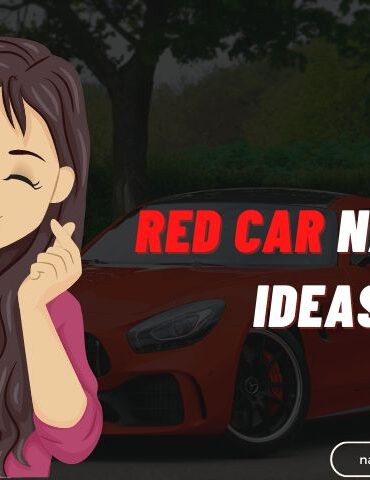 Red Car Names ideas