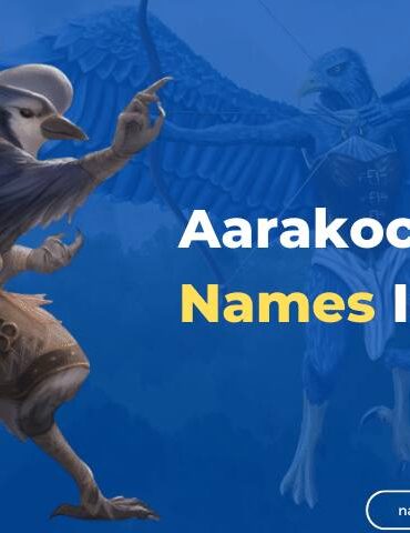 Aarakocra Names Ideas