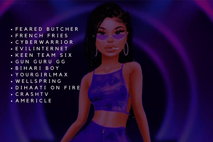 Cool IMVU Names Ideas