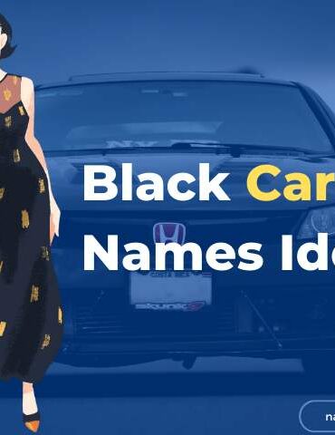 Black Car Names Ideas