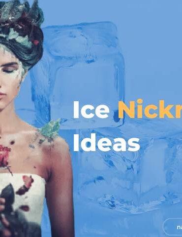 Ice Nicknames Ideas