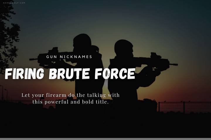 Firing Brute Force