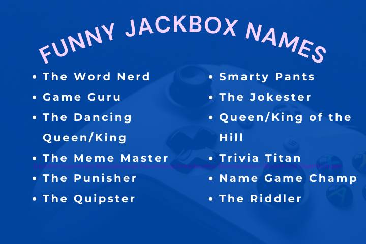 Funny Jackbox Names ideas