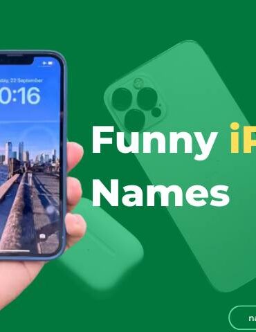 Funny iPhone Names