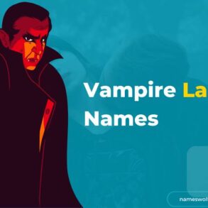 Vampire Last Names