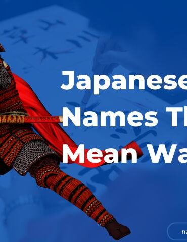 Japanese Names That Mean Warrior